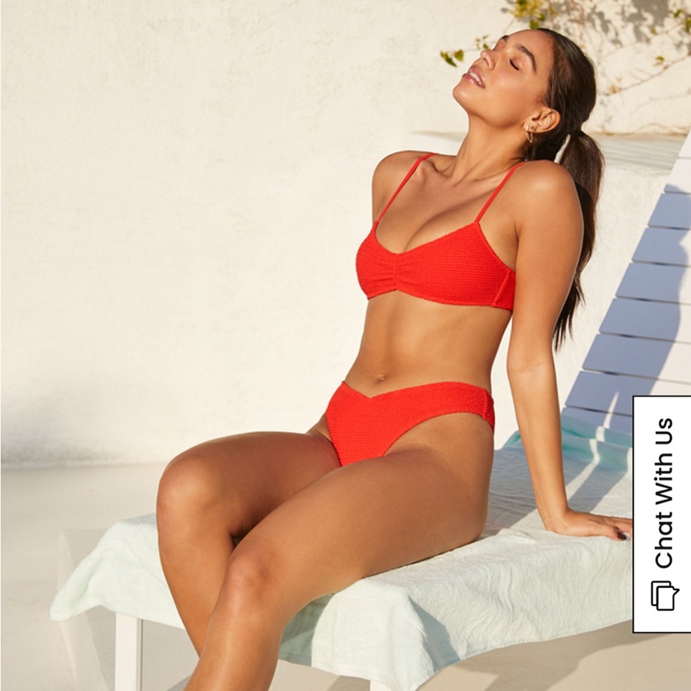 L.A. Hearts Red Bikini Set